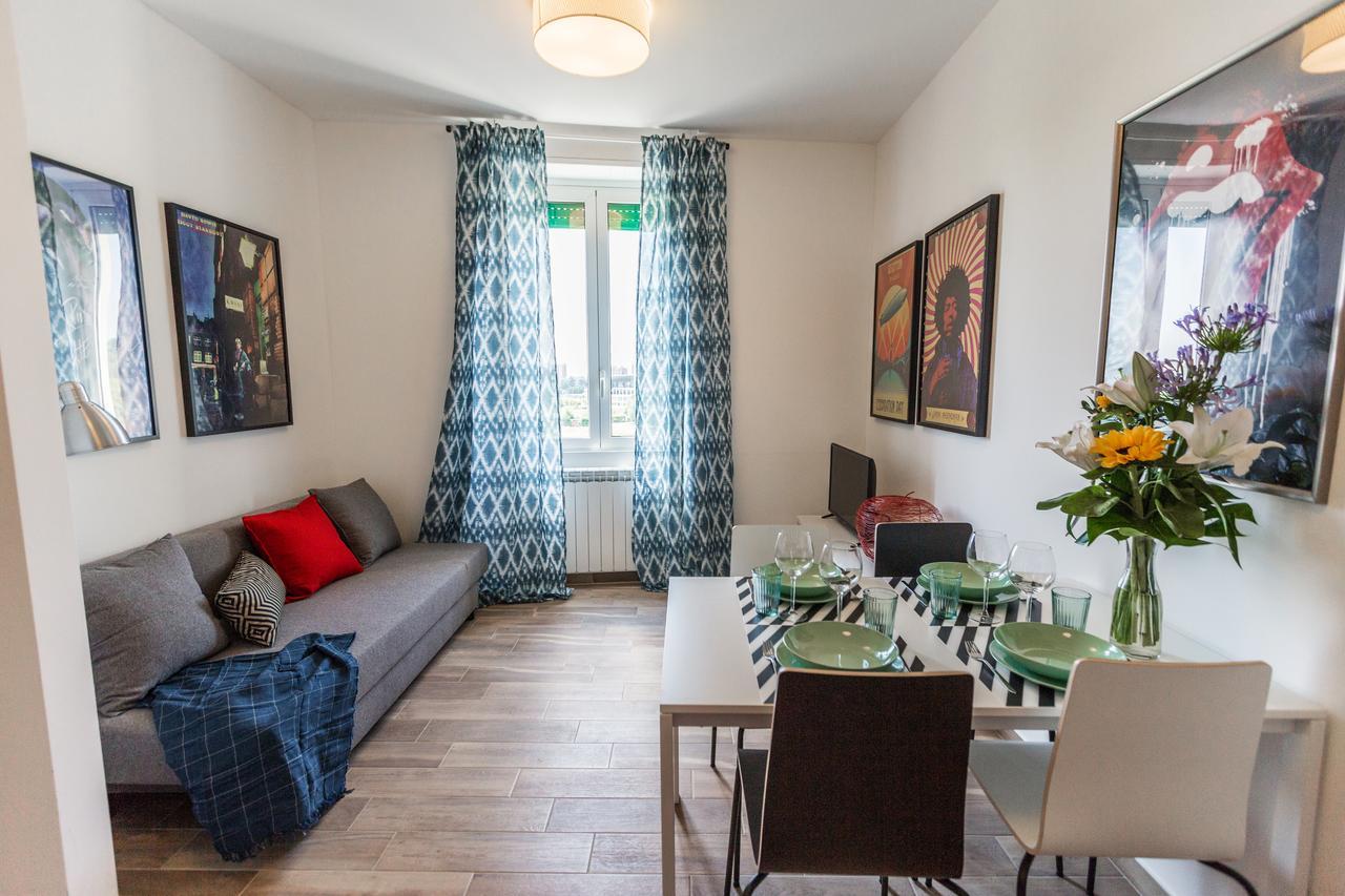 Ferienwohnung Certosa Colorful Mini Flats Mailand Exterior foto
