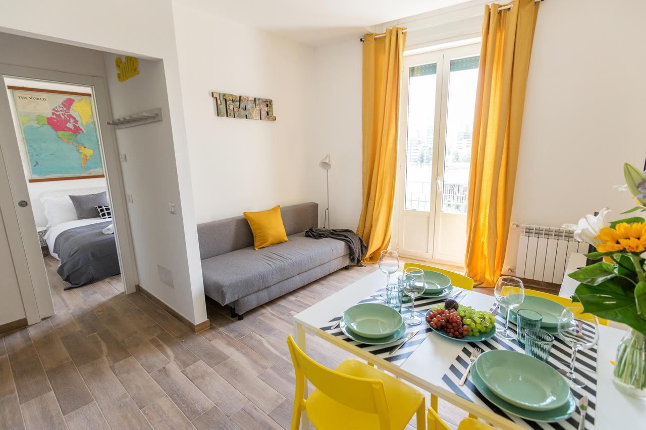 Ferienwohnung Certosa Colorful Mini Flats Mailand Exterior foto